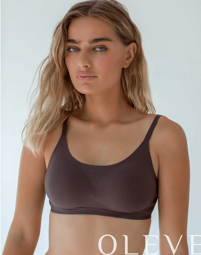 Бюстгальтер - бюстье бесшовный OLEVE LB6102 (шоколад) Бюстгальтер - бюстье бесшовный OLEVE LB6102 (шоколад)
